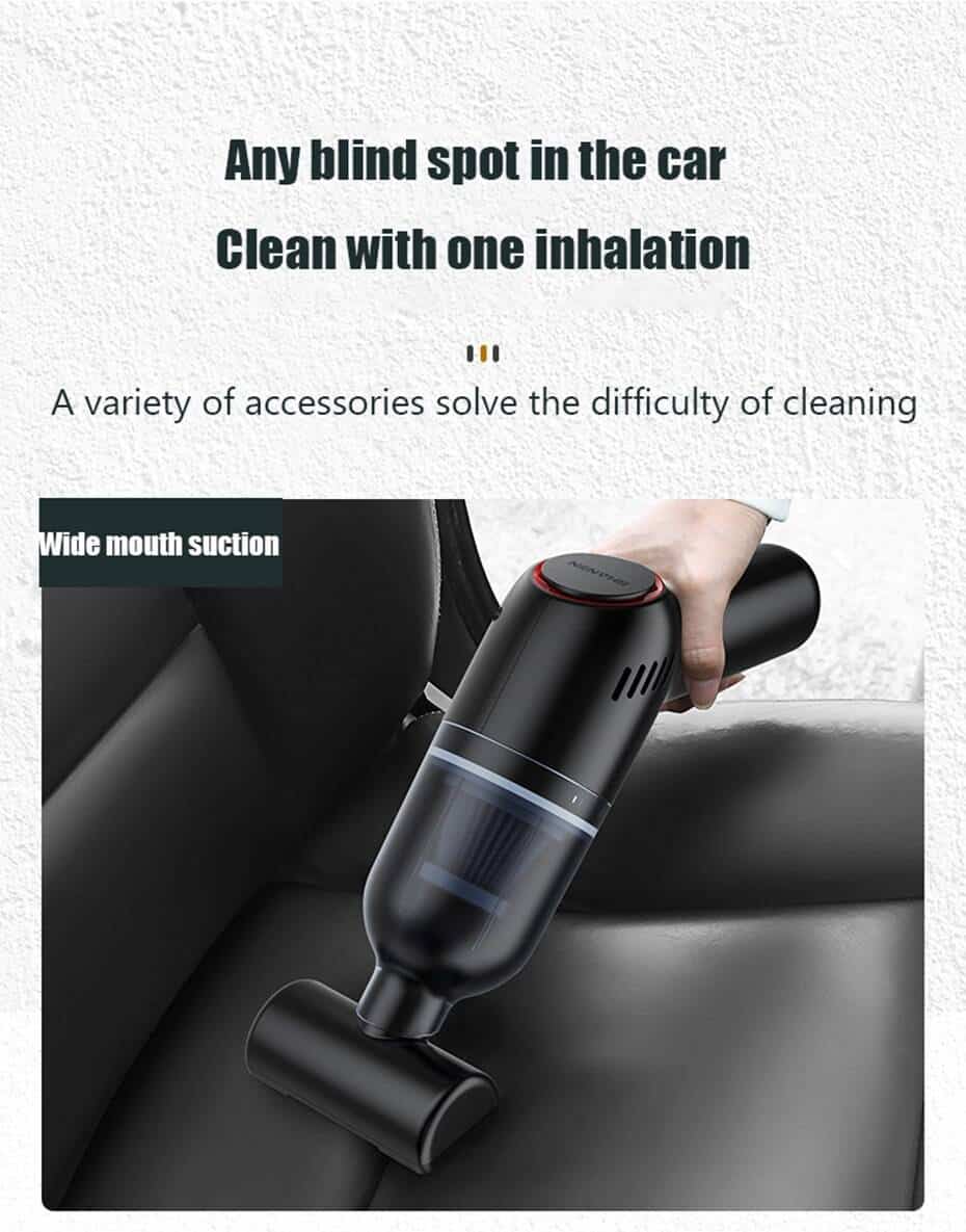 http://ineedaclean.com Wireless Car Vacuum Cleaner New Arrivals cb5feb1b7314637725a2e7: 8KPa Black|8KPa Green|8KPa White I Need A Clean http://ineedaclean.com/the-clean-store/wireless-car-vacuum-cleaner/