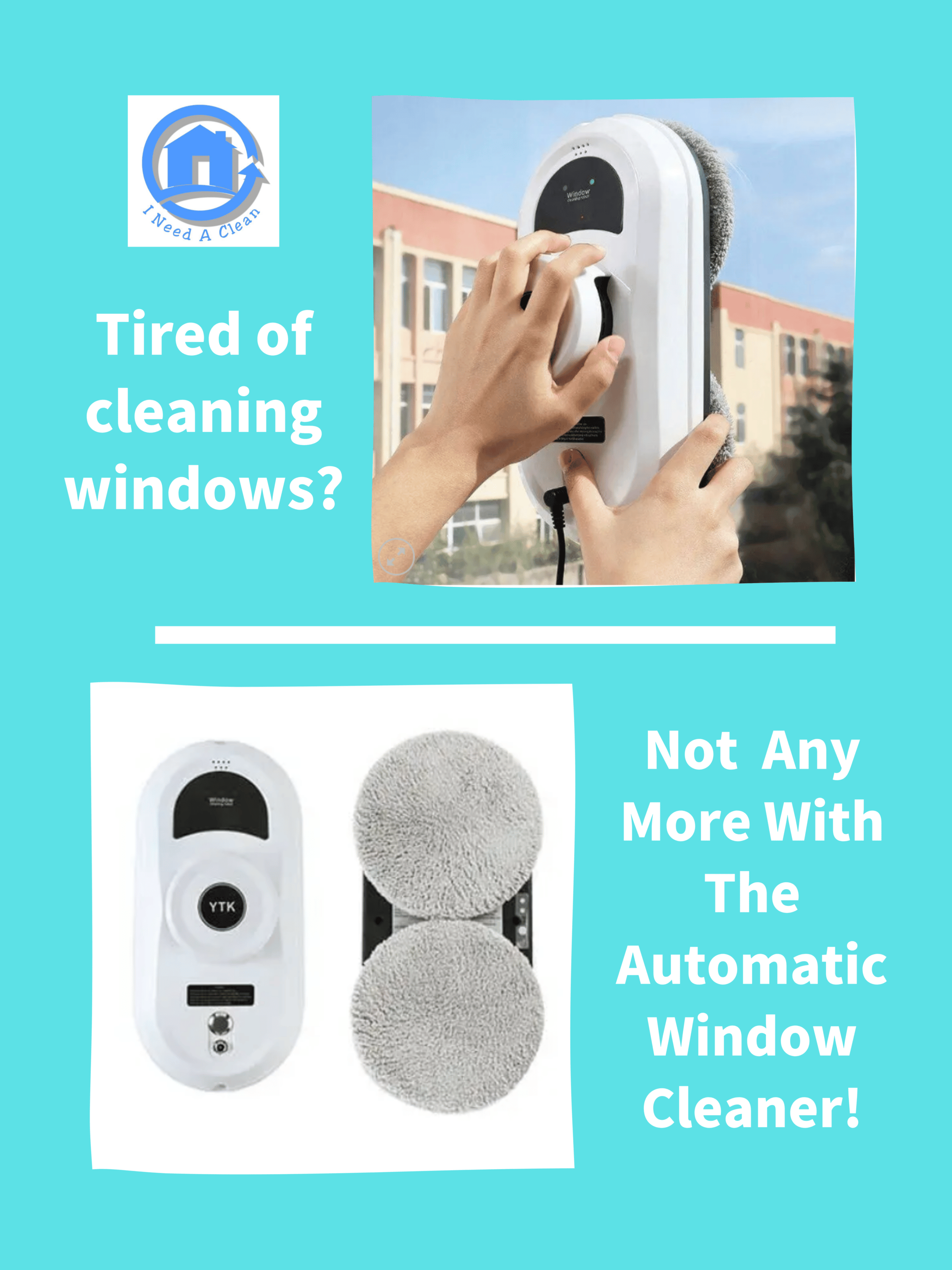 https://ineedaclean.com Automatic Window Cleaner New Arrivals Cleaning Supplies Home Appliances Living Room Shop cb5feb1b7314637725a2e7: YTK-334|YTK-MG33 I Need A Clean https://ineedaclean.com/the-clean-store/automatic-window-cleaner/