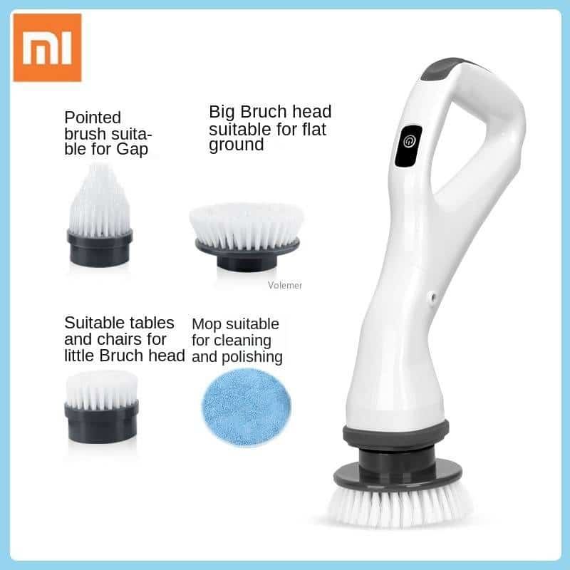 http://ineedaclean.com New Xiaomi Home Electric Cleaning Brush Rechargeable Scrubber with Detachable Heads Brush Bathroom Kitchen Toilet Clean Tool Bathroom Accessories New Arrivals Cleaning Supplies cb5feb1b7314637725a2e7: Only Accessories|white I Need A Clean http://ineedaclean.com/the-clean-store/new-xiaomi-home-electric-cleaning-brush-rechargeable-scrubber-with-detachable-heads-brush-bathroom-kitchen-toilet-clean-tool/