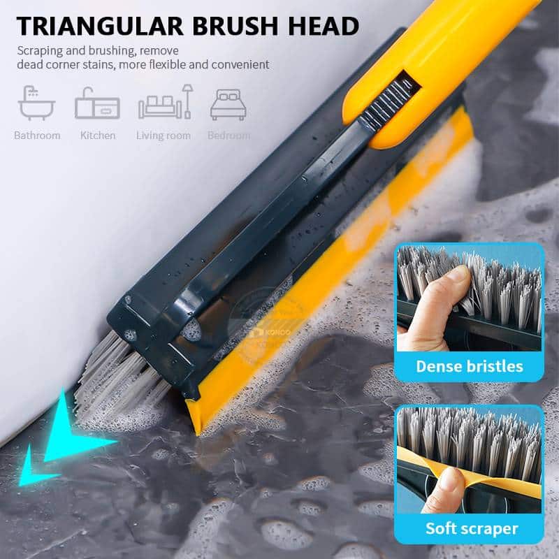 http://ineedaclean.com Floor Scrub Brush 2 In 1 Cleaning Brush Long Handle Removable Wiper Magic Broom Brush Squeegee Tile Kitchen Cleaning Tools New Arrivals Uncategorized cb5feb1b7314637725a2e7: Light Yellow|Yellow|white I Need A Clean http://ineedaclean.com/the-clean-store/floor-scrub-brush-2-in-1-cleaning-brush-long-handle-removable-wiper-magic-broom-brush-squeegee-tile-kitchen-cleaning-tools/