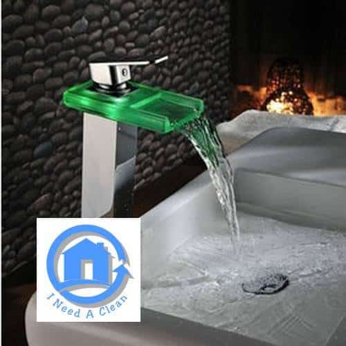 http://ineedaclean.com Glass Faucet Sink With Color Light Bathroom Shop Bathroom Faucets Top Rated Faucets Brand: I Need A Clean I Need A Clean http://ineedaclean.com/the-clean-store/glass-faucet-sink-with-color-light/
