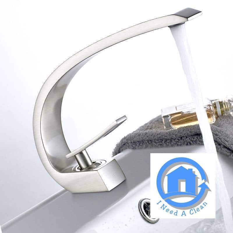 http://ineedaclean.com Modern Curved LED Faucet For Bathroom Bathroom Shop Bathroom Faucets Top Rated Faucets cb5feb1b7314637725a2e7: Brushed Nickel|Chrome|Orange|ORB|white I Need A Clean http://ineedaclean.com/the-clean-store/modern-curved-led-faucet-for-bathroom/