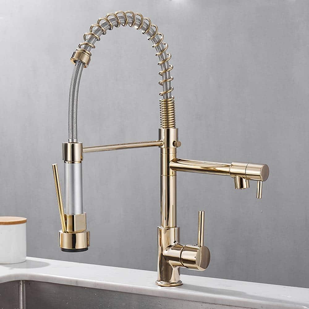 Black Rose Gold Kitchen Faucet Nickel Brushed Spring Pull Down Faucets 2 Functions Stream Spray Hot And Cold Water Mixer Taps Black Rose Gold Kitchen Faucet Nickel Brushed Spring Pull Down Faucets 2 Functions Stream Spray Hot And Cold Water Mixer Taps