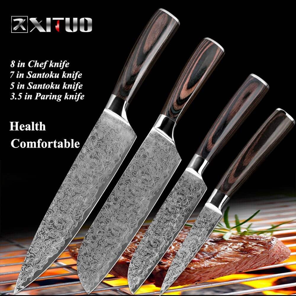 https://ineedaclean.com XITUO Japanese Kitchen Knives Damascus Steel Pattern Professional Chef Knife Santoku Cleaver Filleting Vegetable Cultery 2 Style New Arrivals Kitchen Knives cb5feb1b7314637725a2e7: 3PCS Style B|4PCS Style A|4PCS Style B|5 in santoku knife|5 Inch Santoku Knife|5 inch Utility Knife|7 In Nakiri Knife|8 In Bread Knife|8 In Slicing Knife|9PCS Style B|3.5 In Paring knife|6 In Boning knife|7 In Santoku knife|8 In Chef knife I Need A Clean https://ineedaclean.com/the-clean-store/xituo-japanese-kitchen-knives-damascus-steel-pattern-professional-chef-knife-santoku-cleaver-filleting-vegetable-cultery-2-style/