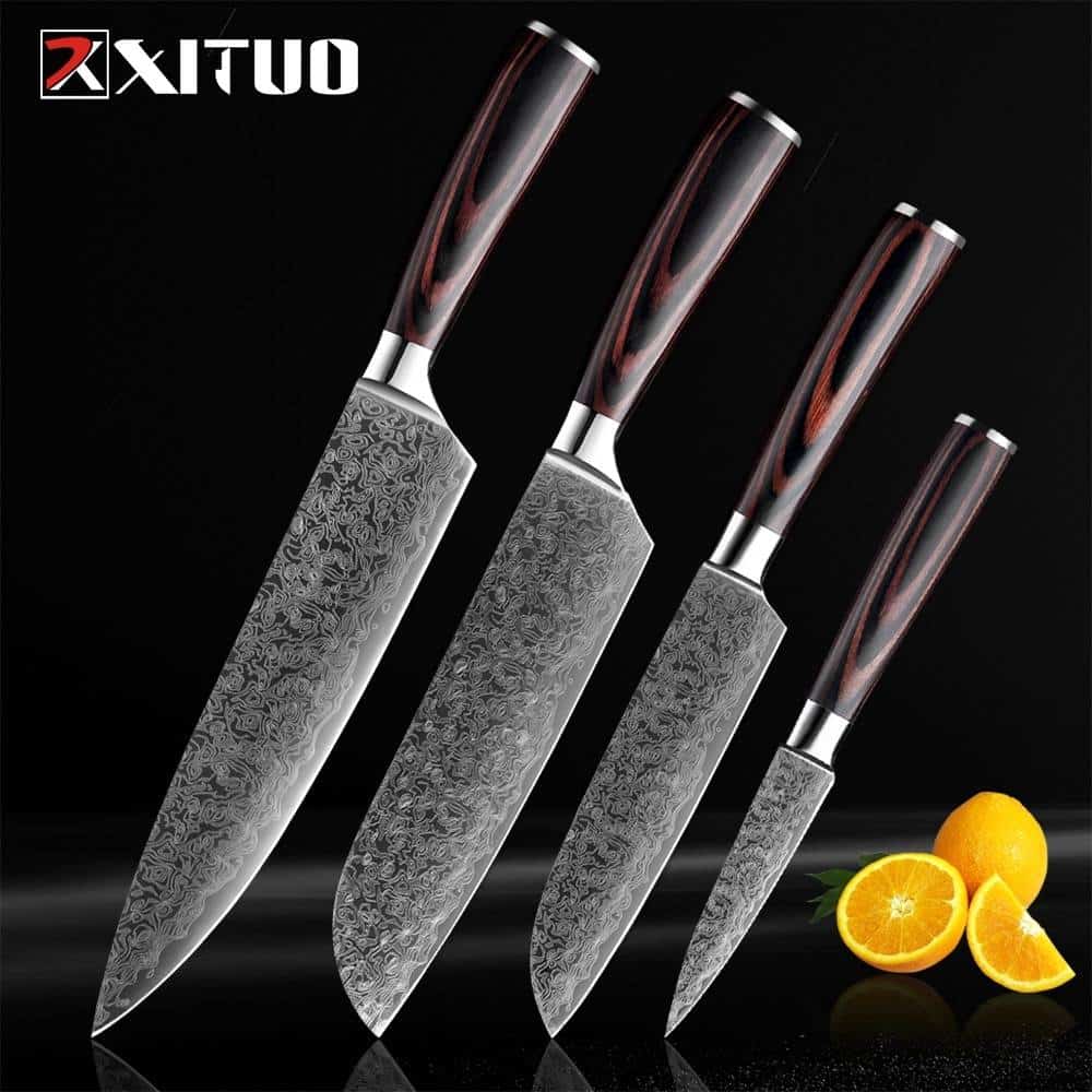 https://ineedaclean.com XITUO Japanese Kitchen Knives Damascus Steel Pattern Professional Chef Knife Santoku Cleaver Filleting Vegetable Cultery 2 Style New Arrivals Kitchen Knives cb5feb1b7314637725a2e7: 3PCS Style B|4PCS Style A|4PCS Style B|5 in santoku knife|5 Inch Santoku Knife|5 inch Utility Knife|7 In Nakiri Knife|8 In Bread Knife|8 In Slicing Knife|9PCS Style B|3.5 In Paring knife|6 In Boning knife|7 In Santoku knife|8 In Chef knife I Need A Clean https://ineedaclean.com/the-clean-store/xituo-japanese-kitchen-knives-damascus-steel-pattern-professional-chef-knife-santoku-cleaver-filleting-vegetable-cultery-2-style/