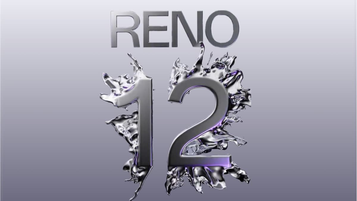 Text logo of Reno 12 series