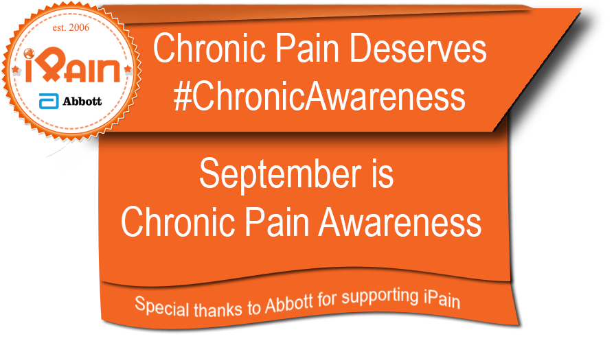 September is chronic awareness month with iPain and Abbott