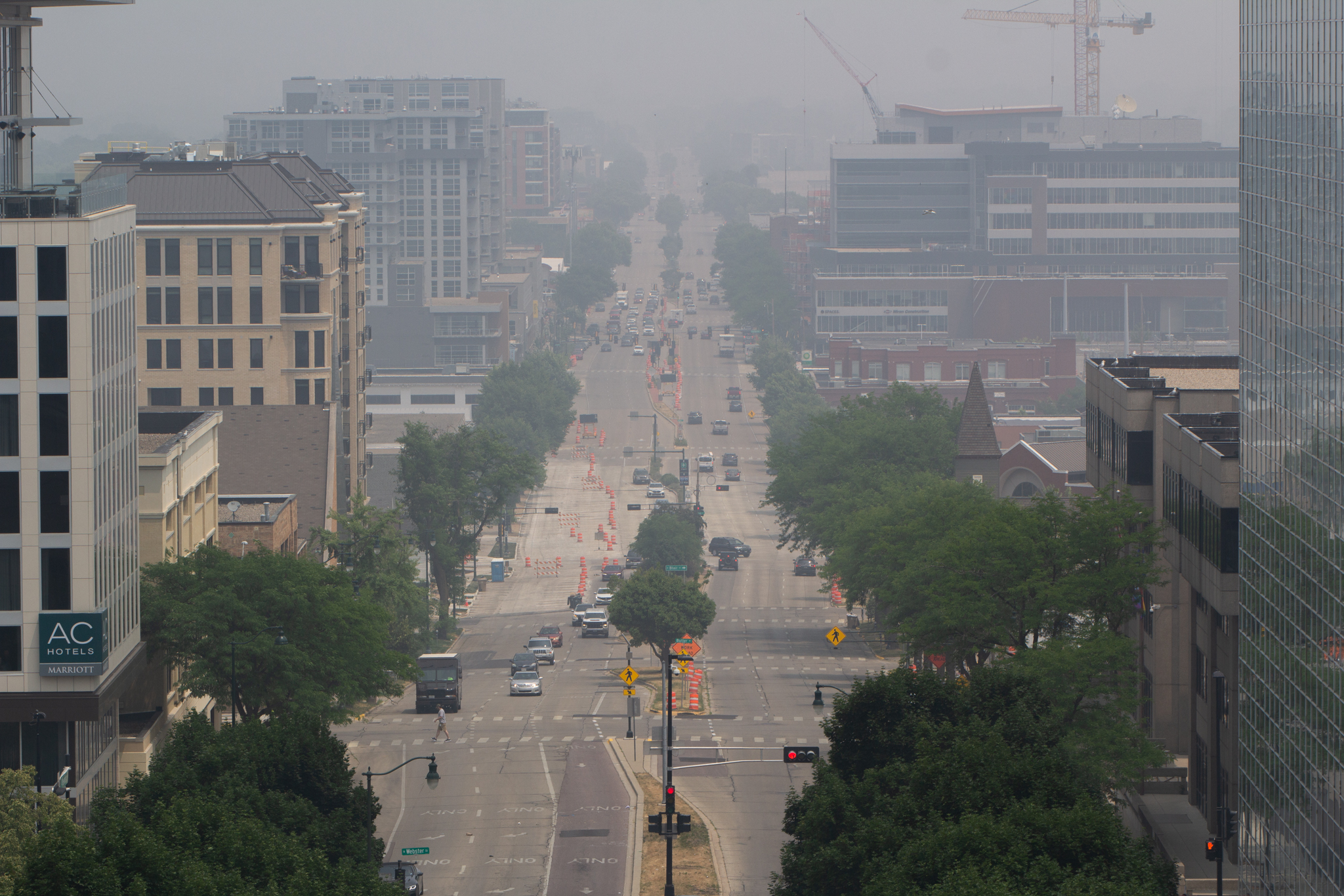Midwest states, often billed as climate havens, suffer summer of smoke, drought, heat