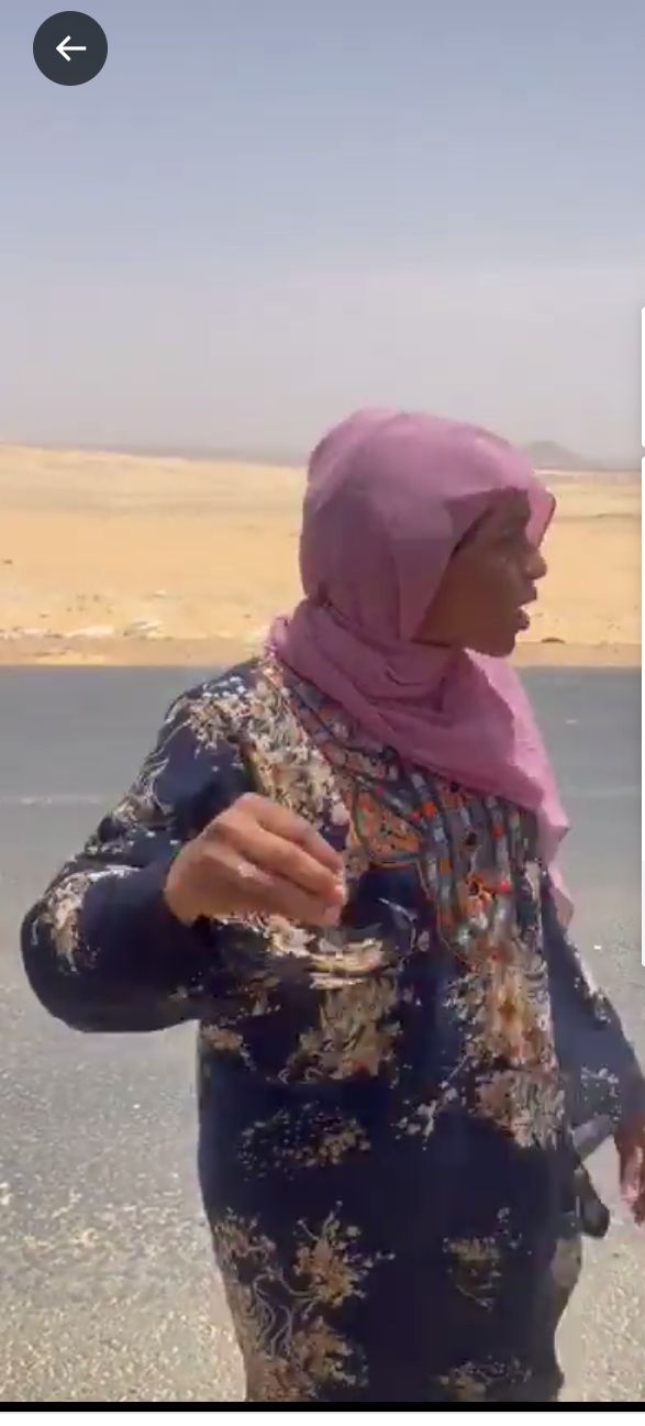 Nigerians Conveying From Sudan Stranded In Sahara As Drivers Embark On Strike For Non Payment (Video)