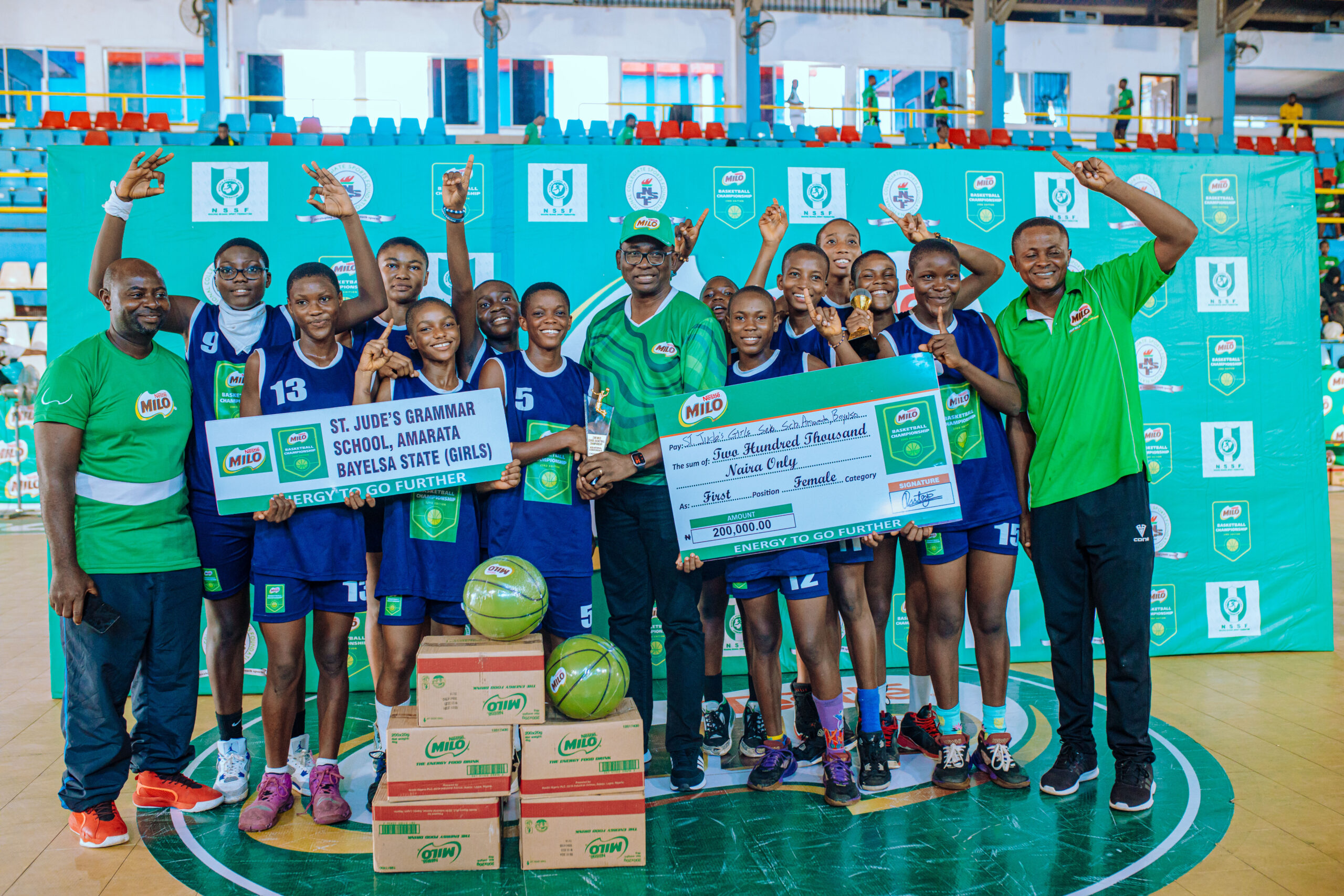 Nestlé MILO Basketball Championship 2023: Bayelsa Continues Dominance