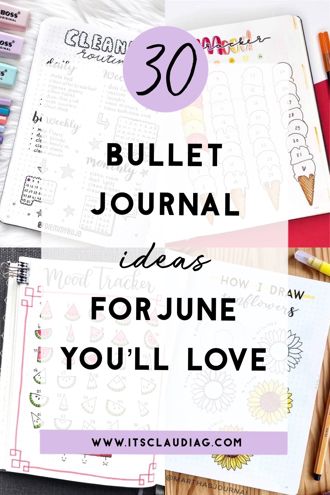 30 June Bullet Journal Ideas You Ll Love Its Claudia G