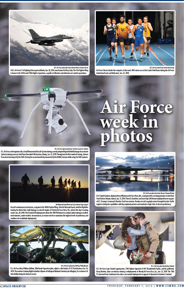 Peterson Space Observer's Air Force Week in Photos