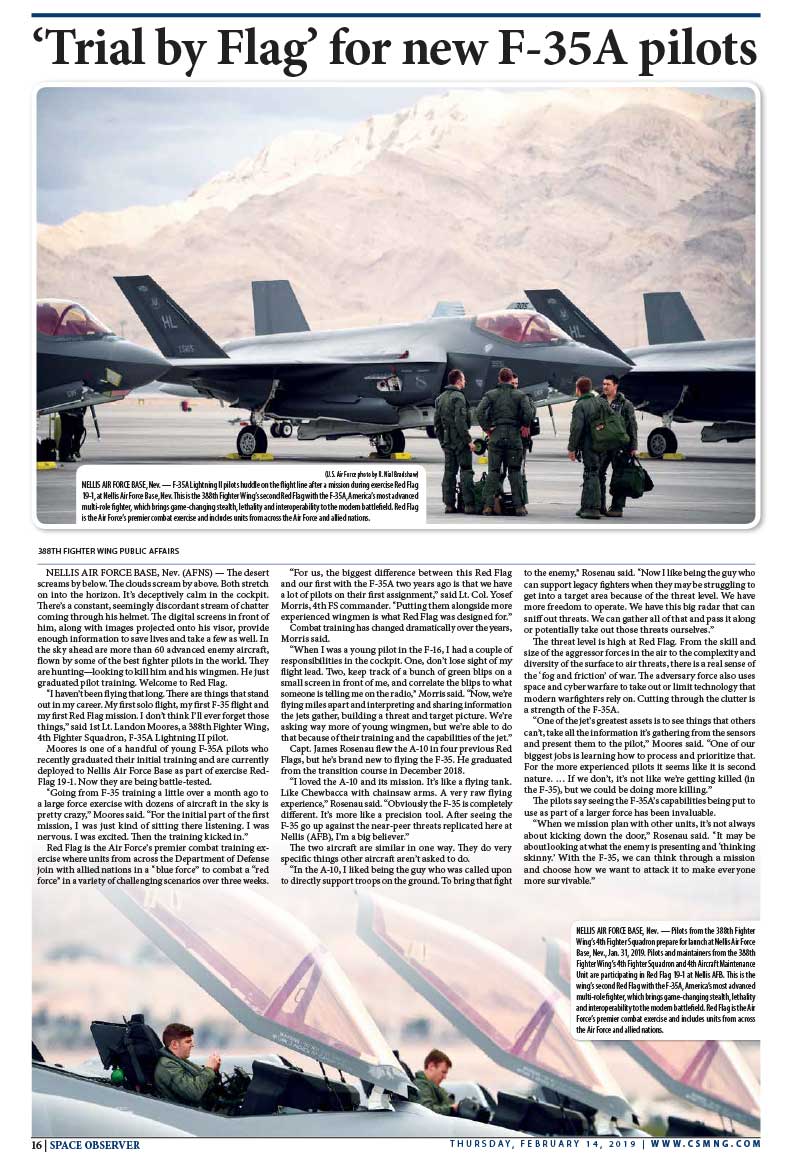 Peterson Space Observer