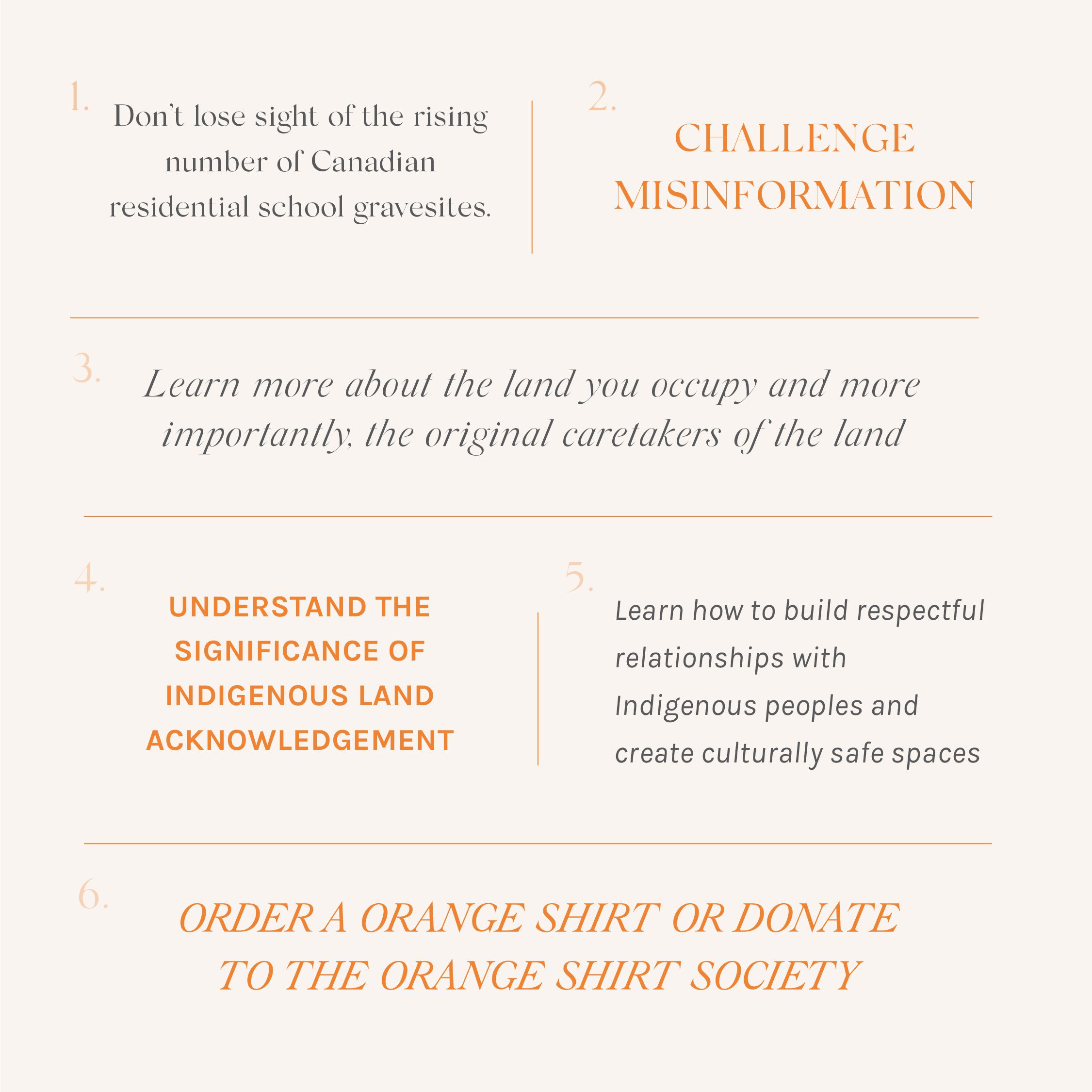 Ways To Honour National Truth And Reconciliation Day Jillian Harris Design Inc