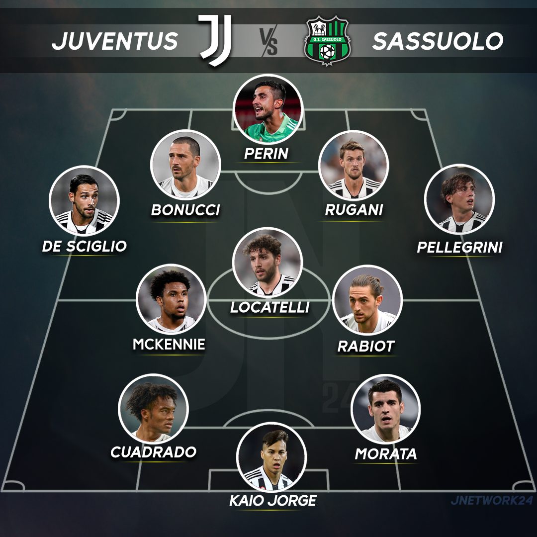Juventus Sassuolo Probabili Formazioni E Dove Vederla Jnetwork24