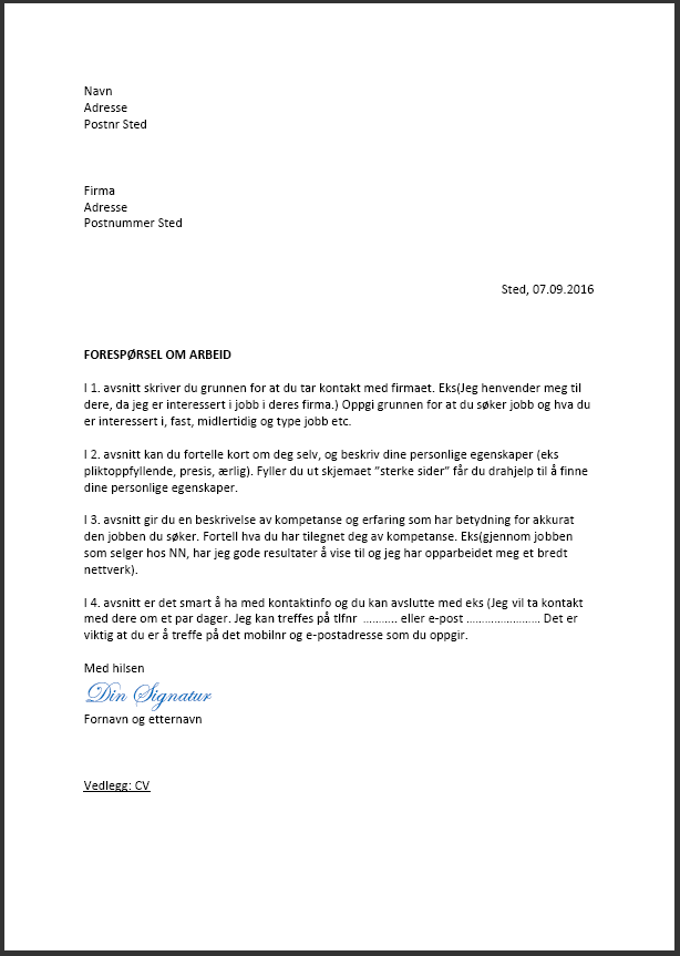 Hvordan Skrive Apen Soknad Tips Til Oppsett Og Innhold I Apen Soknad