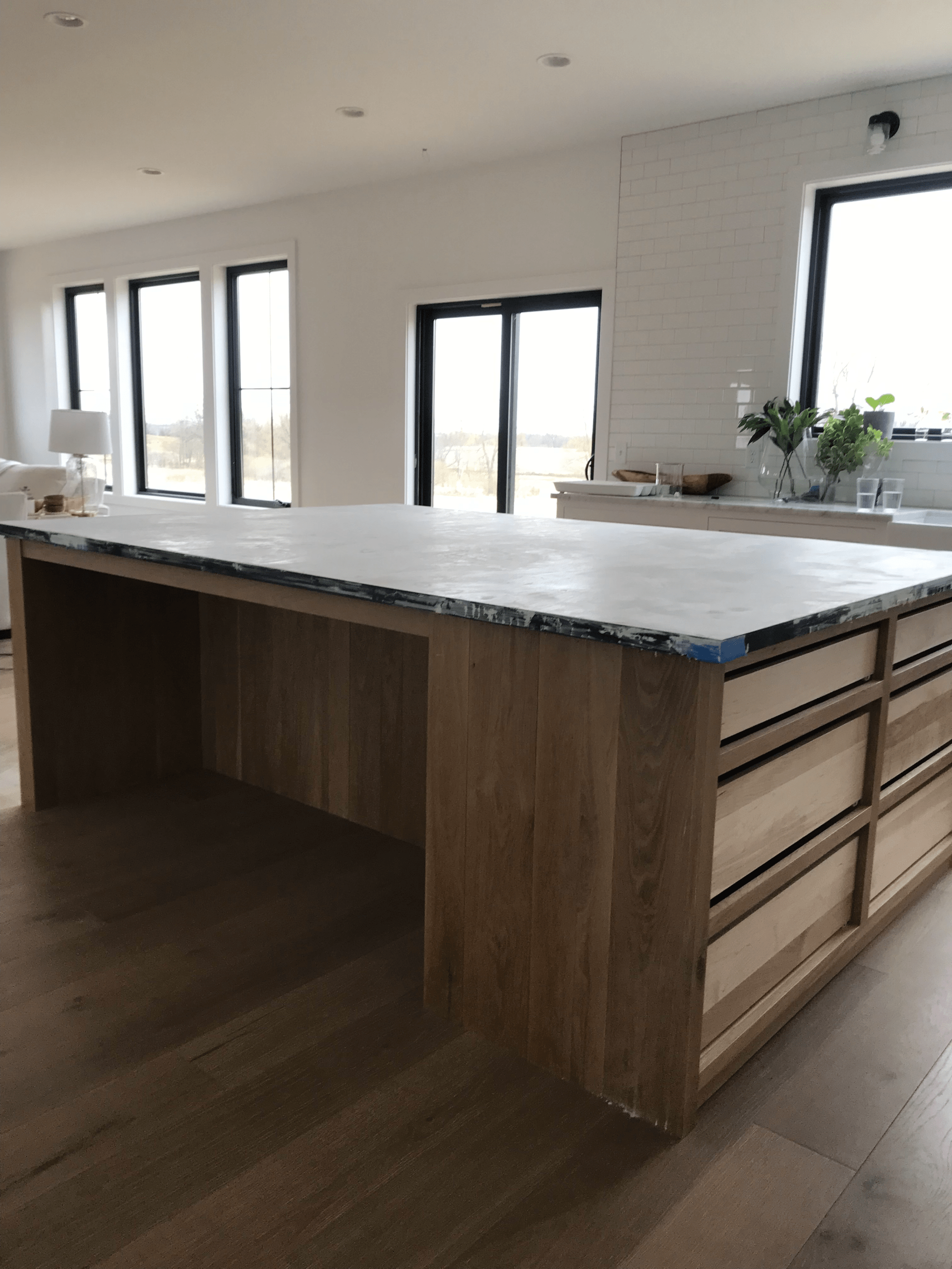 How To Make White Concrete Countertops Everything You Need To Know Joinery Design Co