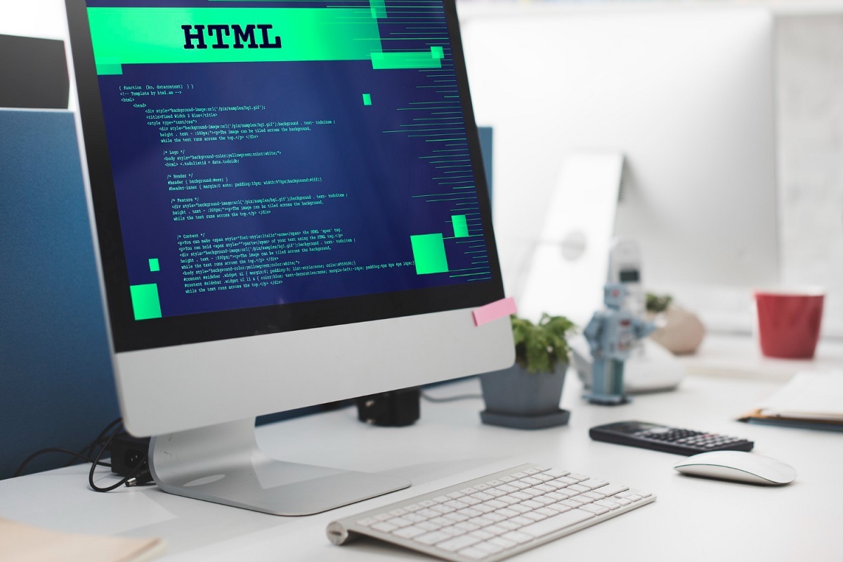 código HTML: backlinks desktop mostrando sobre código HTML