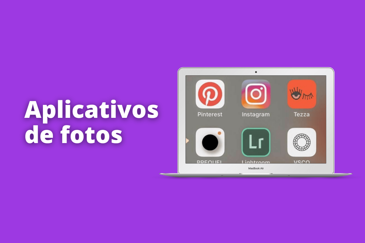 Montagem com fundo roxo e frase Gestão de ativos digitais em branco à esquerda e símbolo web que representa o tema à direita