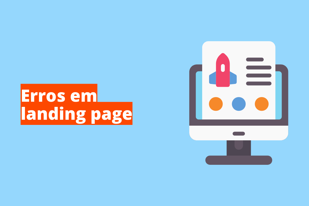 Montagem com fundo azul e frase Marketing de rede em branco à esquerda com fundo laranja e símbolo web que representa o tema à direita