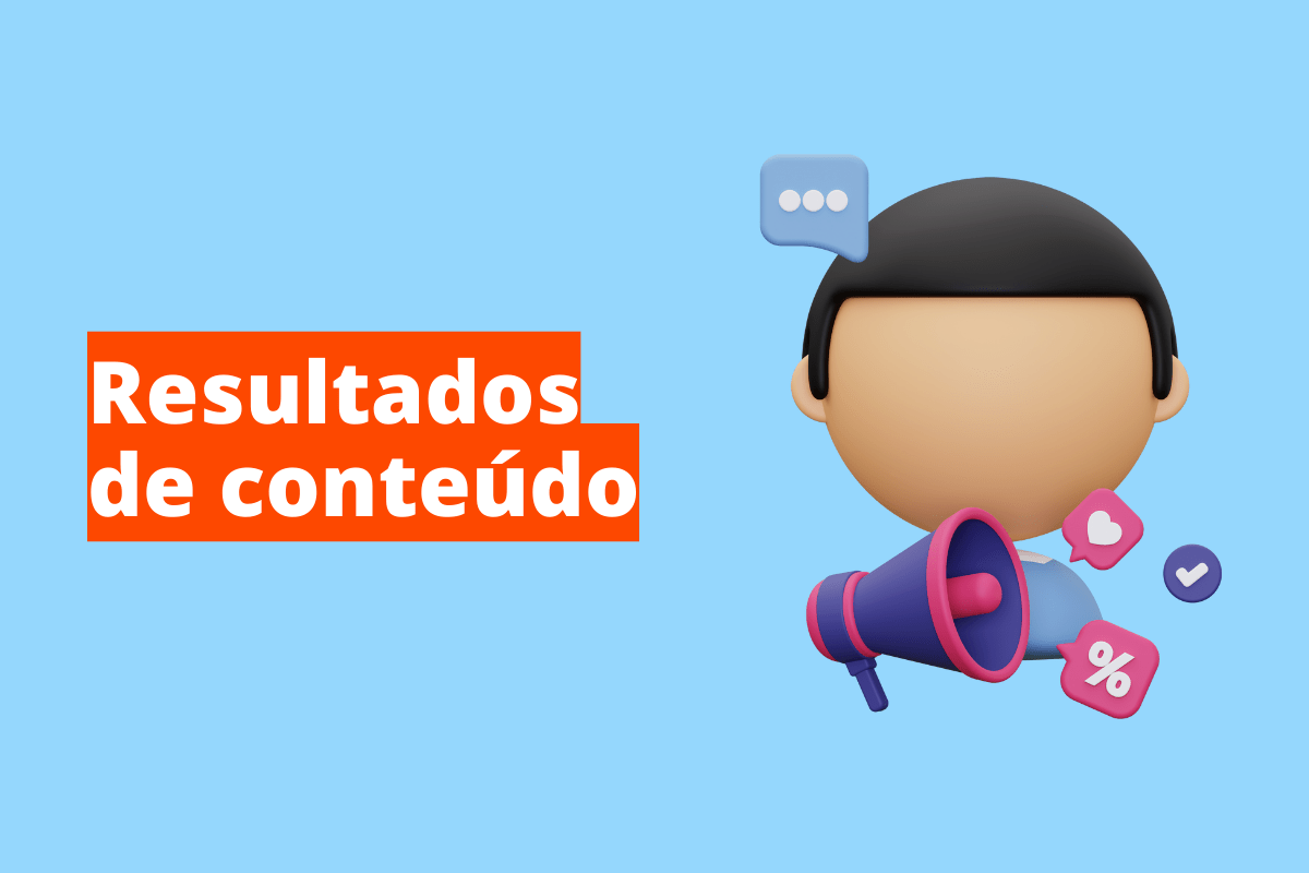 Montagem com fundo azul e frase Marketing na Arquitetura em branco à esquerda com fundo laranja e símbolo web que representa o tema à direita