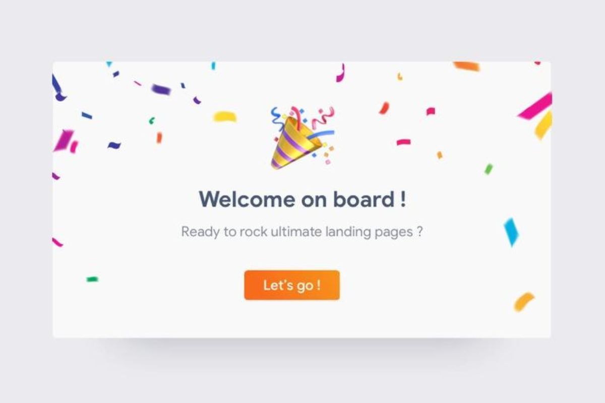 Welcome: Thank you page Página de obrigado por preenchimento de formulário