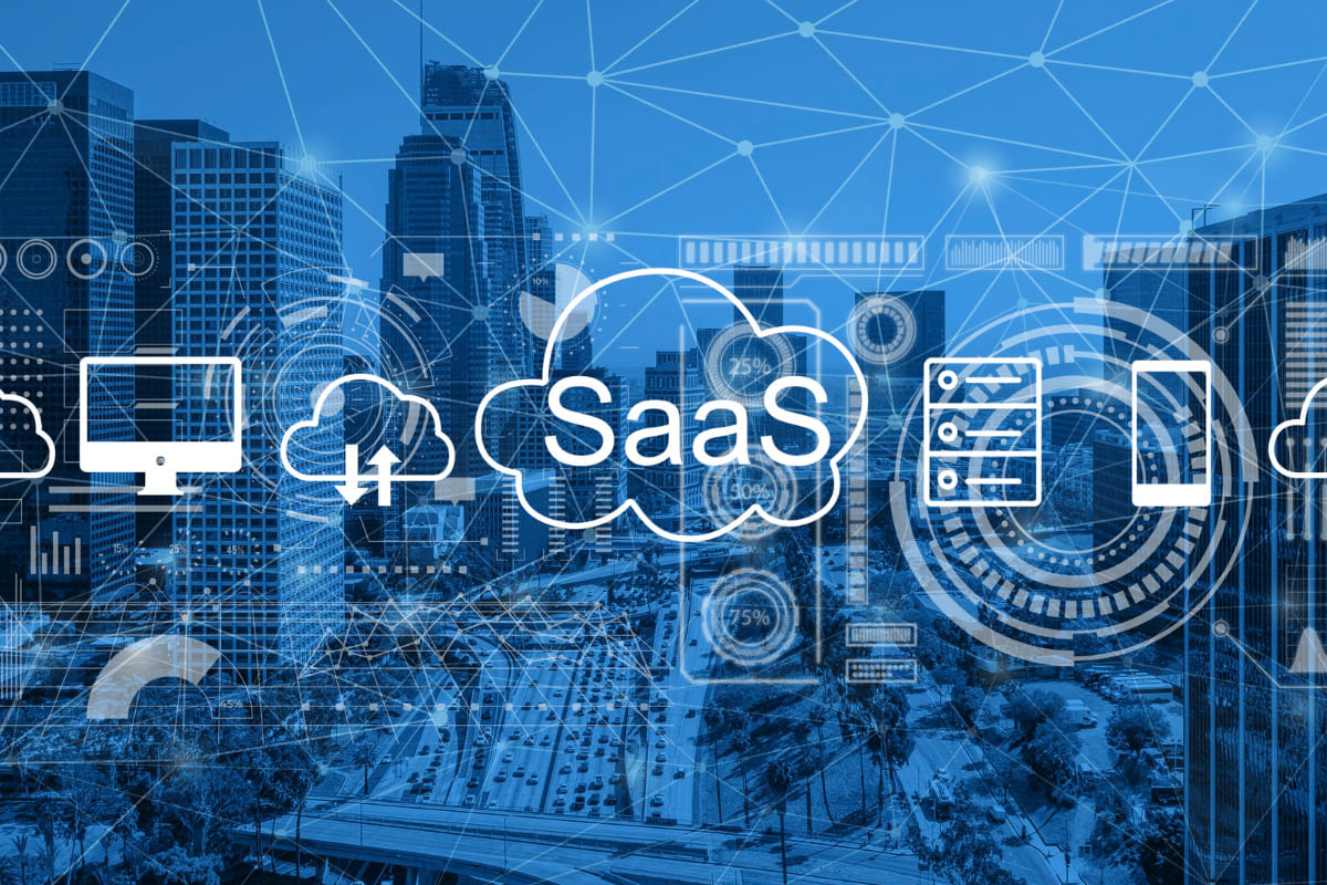 Tela inicial Saas: Otimização de conversão para SaaS Otimização de conversões para SaaS: A imagem mostra o sistema SaaS
