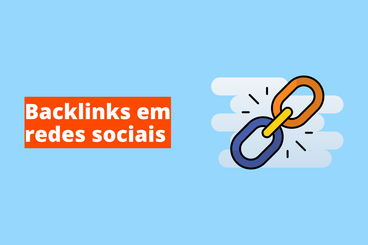 Montagem com fundo azul e frase Comarketing com vídeo em branco à esquerda com fundo laranja e símbolo web que representa o tema à direita