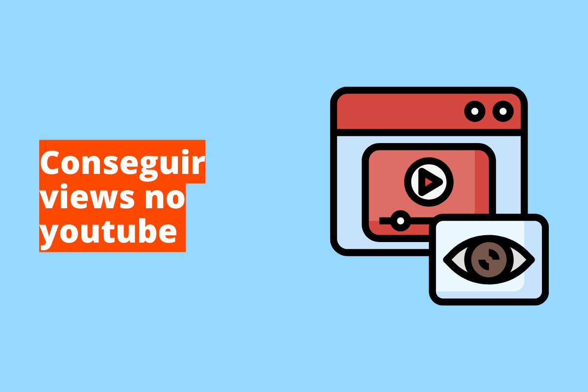 Montagem com fundo azul e frase Lançamento afiliado em branco à esquerda com fundo laranja e símbolo web que representa o tema à direita