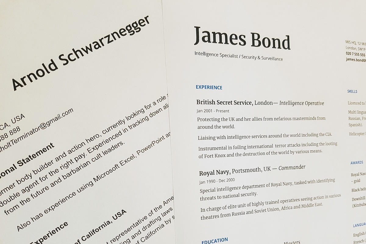 Curriculum Vitae: Procurar emprego Curriculum Vitae de famosos representando tema Procurar emprego