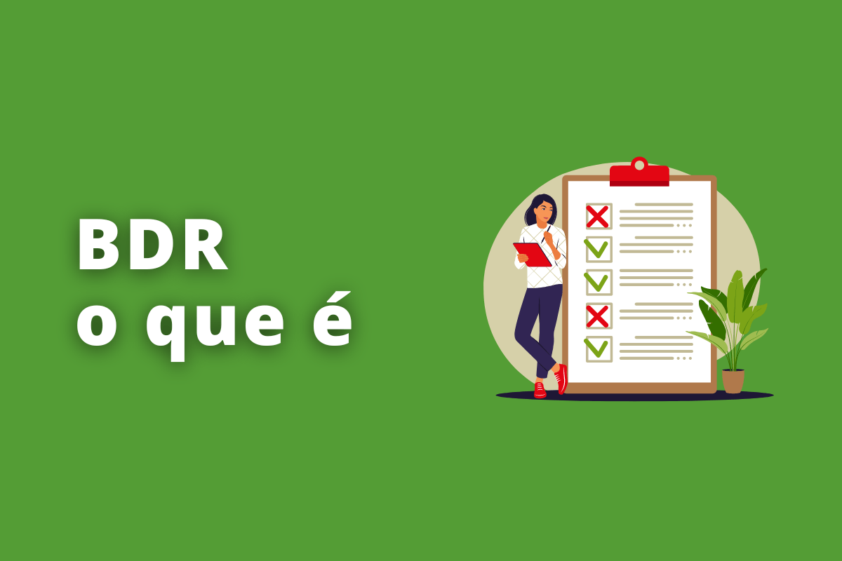 a imagem ilustra sobre BDR o que é