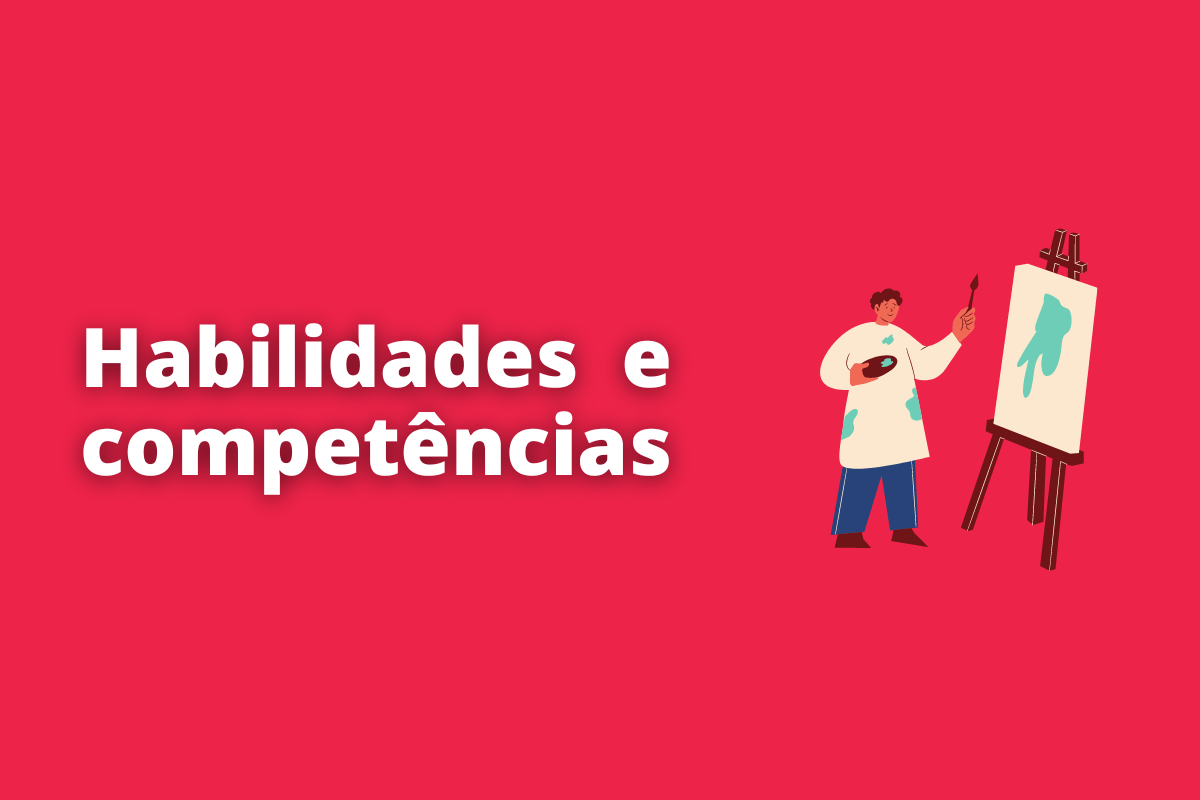 a imagem ilustra uma forma de explorar as habildiades e competências