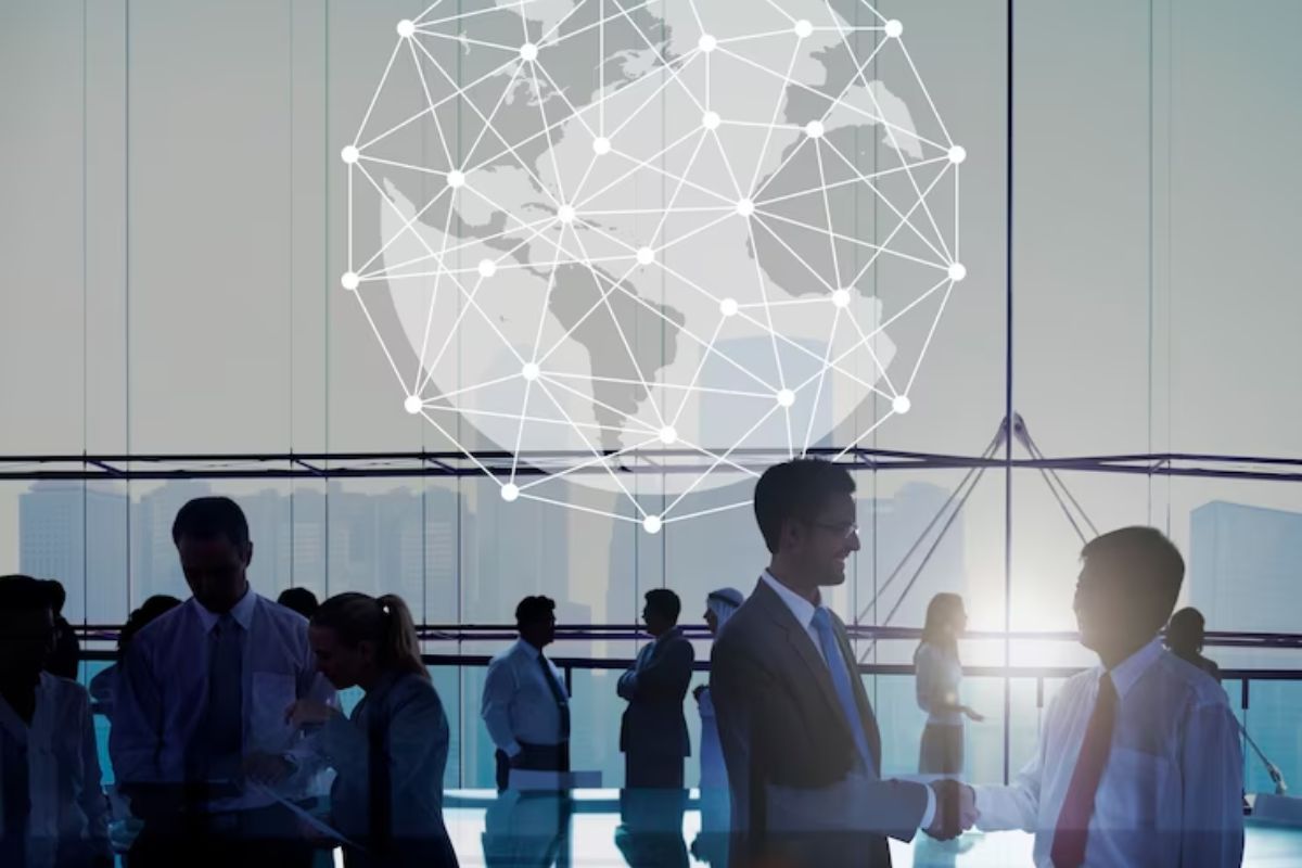 a imagem ilustra o que é networking