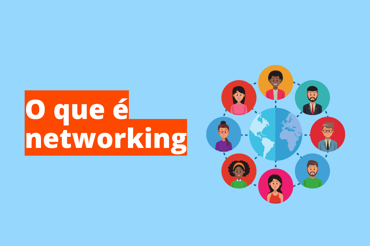 a imagem ilustra o que é networking