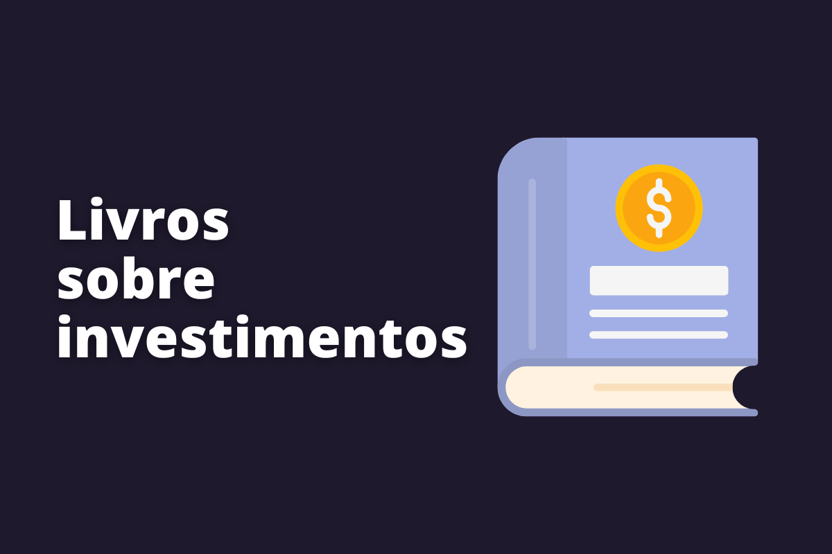 a imagem ilustra livros sobre investimentos