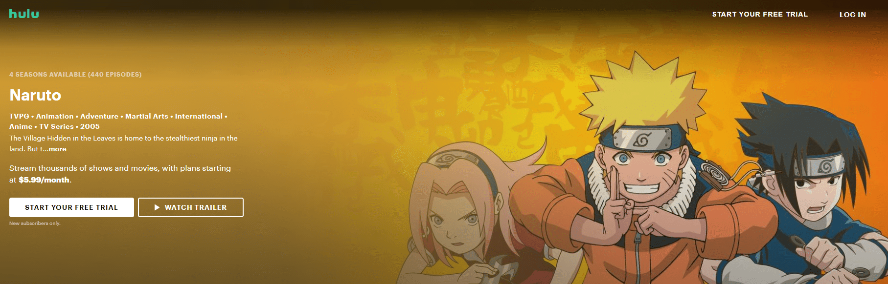 5 Best Places To Watch Naruto Shippuden Online Free And Paid Streaming Services