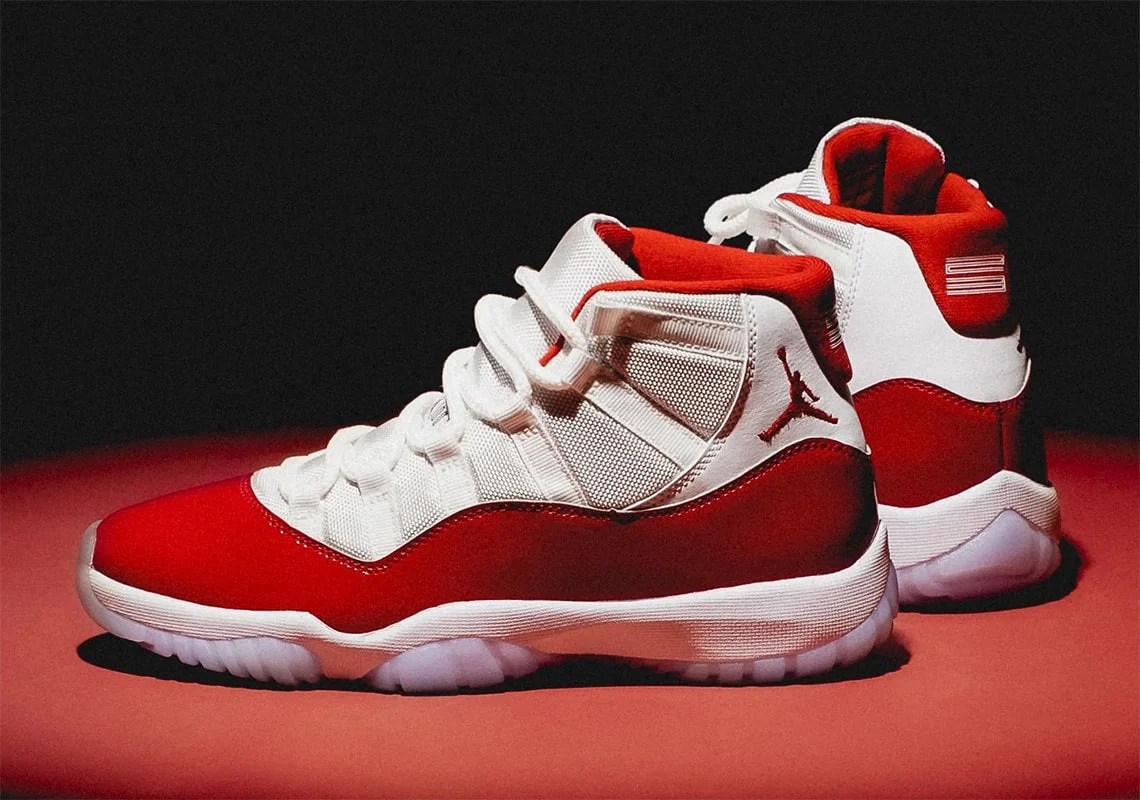 The Air Jordan 11 Retro Cherry Releases Tomorrow Justfreshkicks
