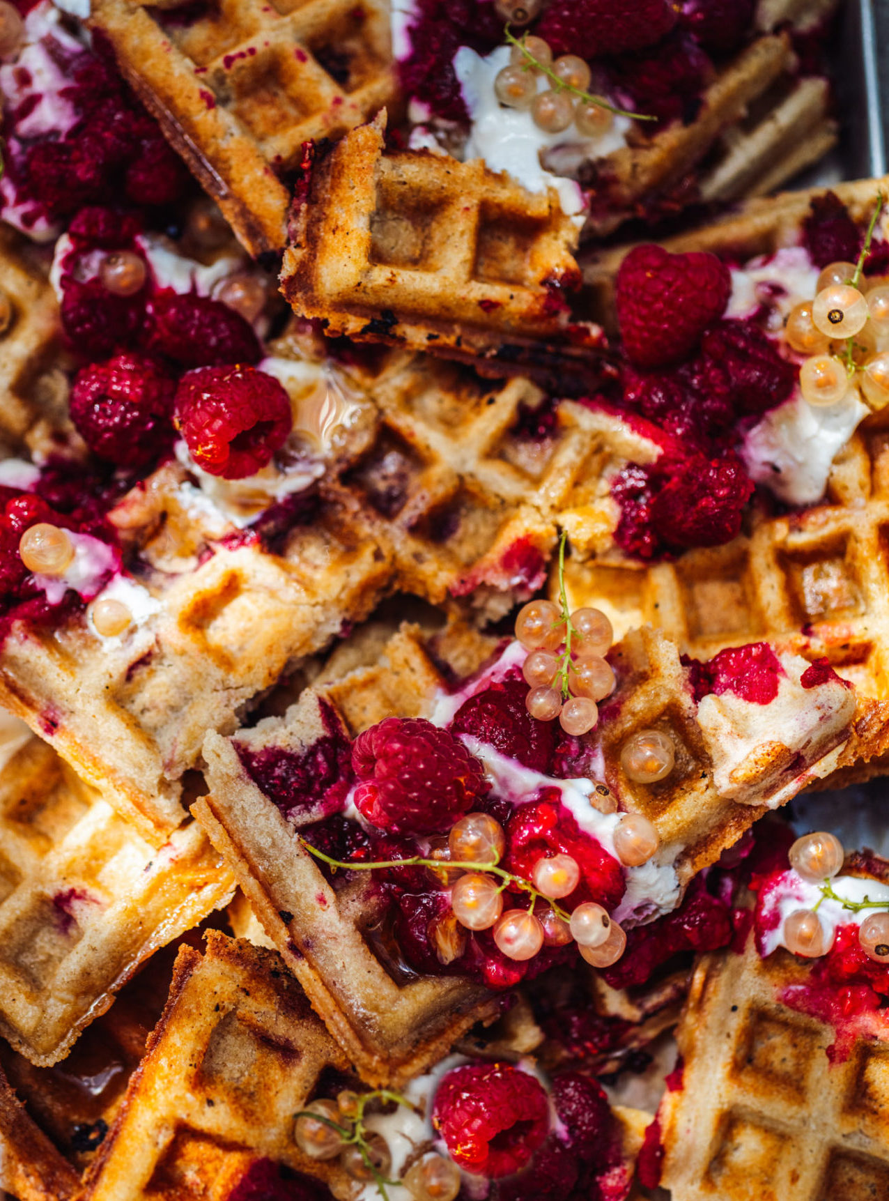 Vegane Gesunde Waffeln Glutenfrei Zuckerfrei Einfach