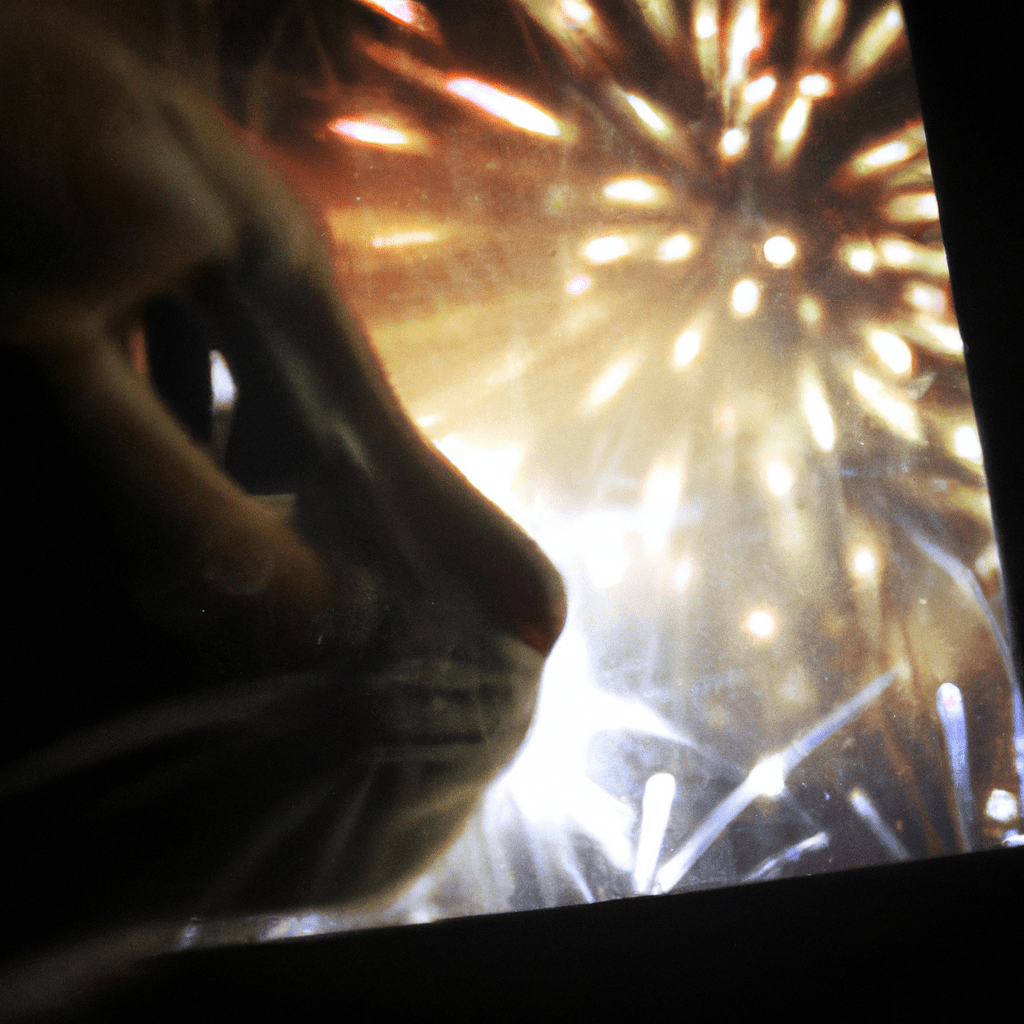 CAT and fireworks