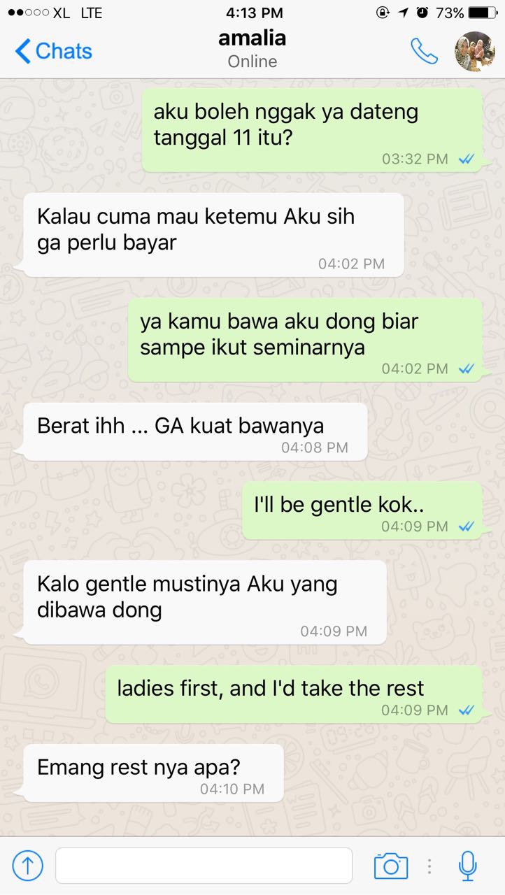 Kata Kata Bikin Baper Wanita Lewat Chat