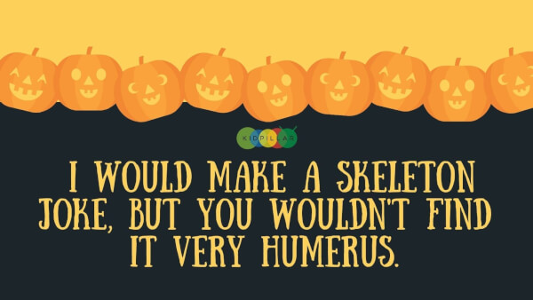 160 Best Funny Halloween Jokes For Kids Kidpillar