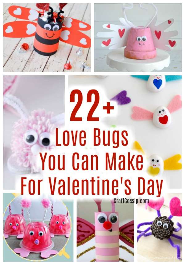 22 Love Bug Crafts To Make For Valentine S Day