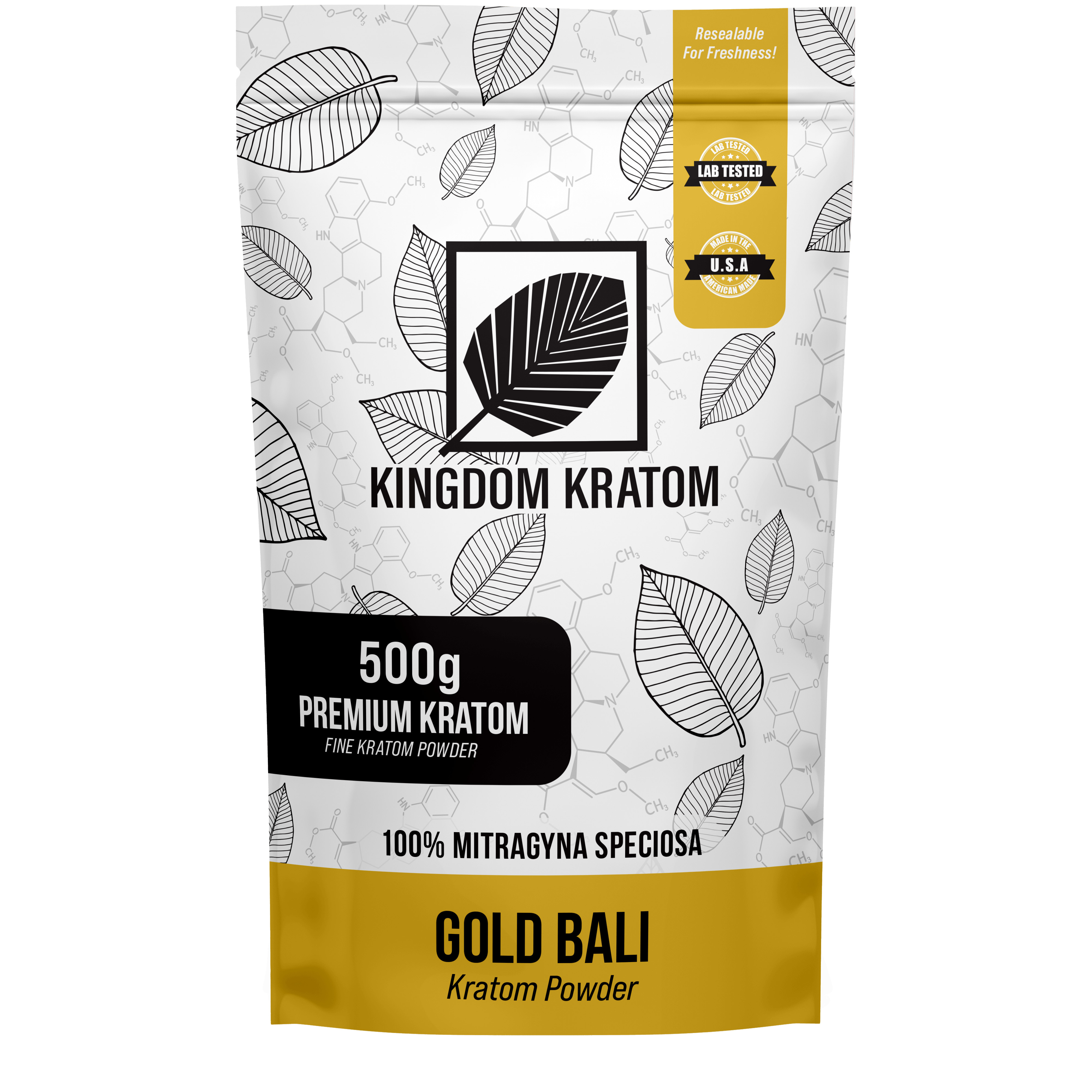 Gold Bali Kratom Powder 500g