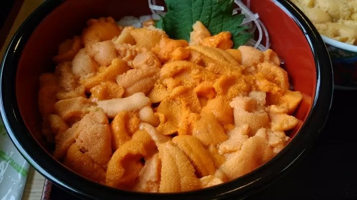 みさき　赤ばふん生うに丼