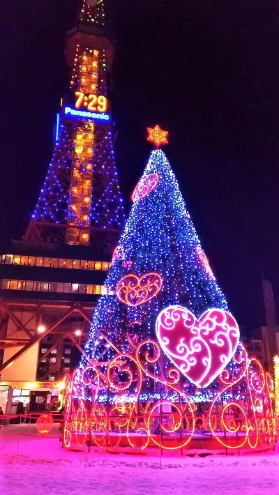 大通1丁目会場 約束の「ラブ・ツリー」
