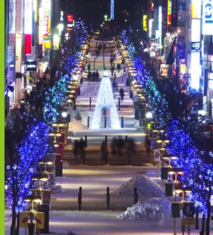 旭川イルミネーション21 5つの会場の場所とおすすめルートを紹介