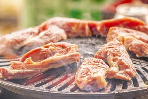 五稜郭公園でジンギスカン