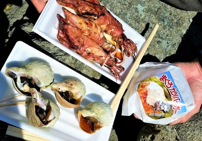 松前桜まつり 食べ物