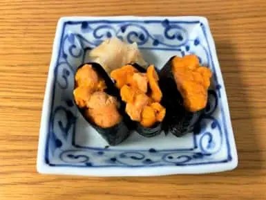 武ちゃん寿司 生ウニ軍艦巻3巻