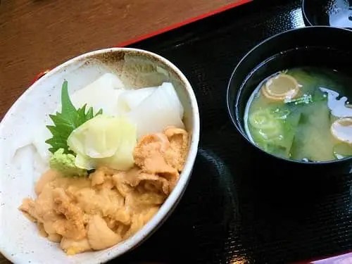 たけや イカウニ丼